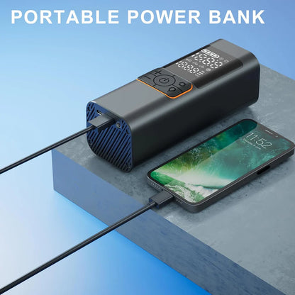 Cordless Tire Inflator – 180PSI Fast Air Pump